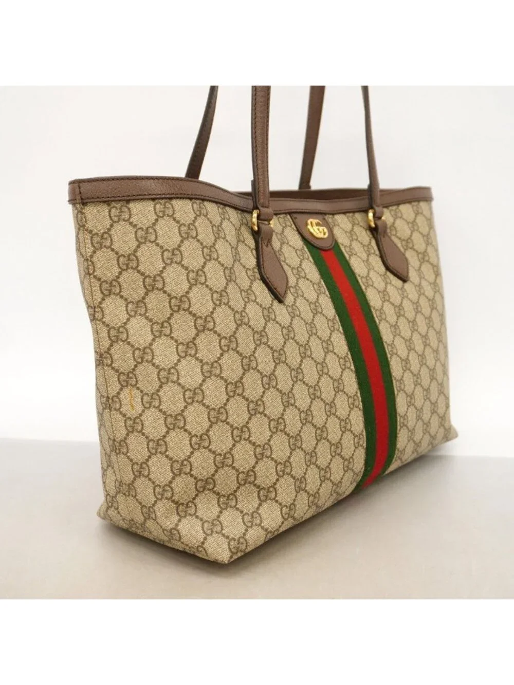 Gucci Tote Ophidia Brown Gold